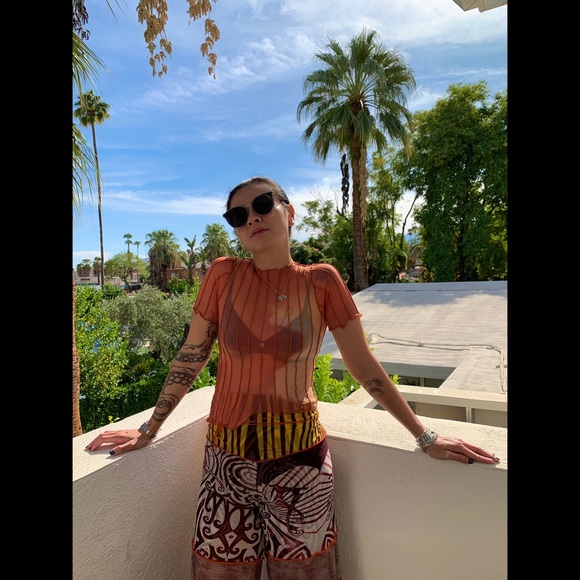 AEIE Tie Dye Effect Top - Picture 2 of 3